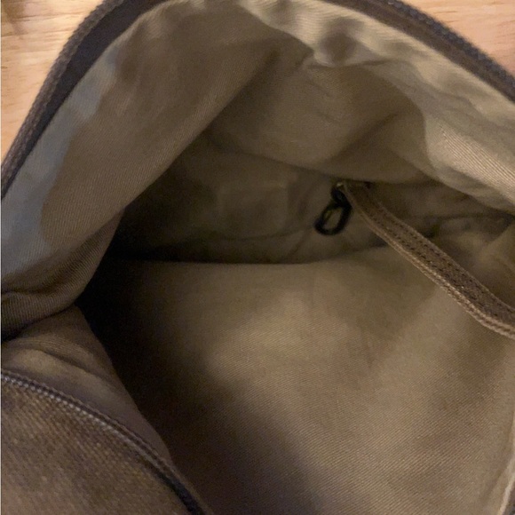 L.L. Bean Canvas & Leather Messenger Bag - Picture 8 of 13